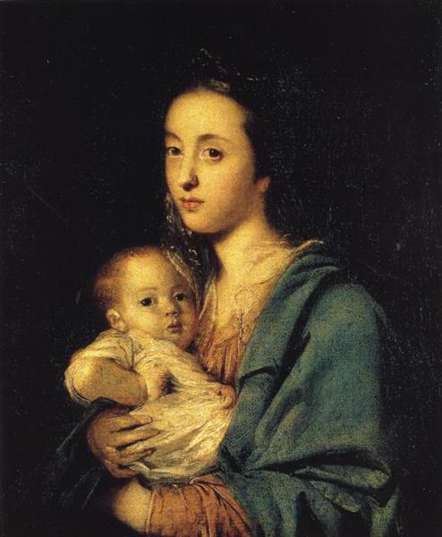Mrs. Joseph Martin and her Son Charles, 1760 - Joshua Reynolds