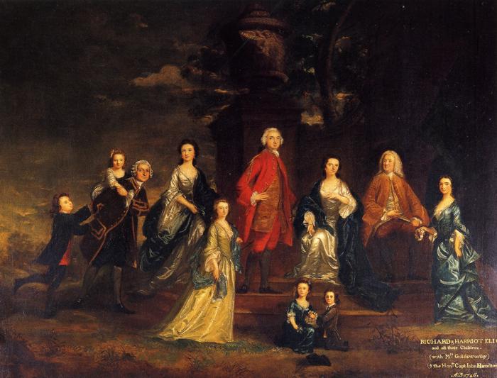 The Eliot Family, c.1746 - 約書亞·雷諾茲