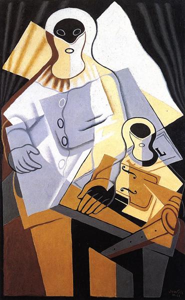 Pierrot, 1921 - Хуан Ґріс