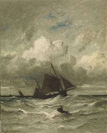 At Sea - Jules Dupré