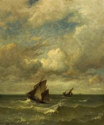 Shipping in a breeze - Jules Dupre