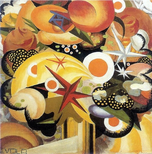 Mazzo di fiori, 1918 - Юлиус Эвола