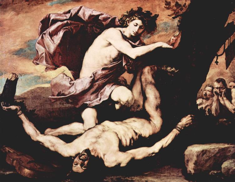 Apollo and Marsyas, 1637 - Хосе де Рибера