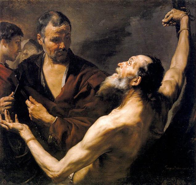 Martyrdom of St. Bartholomew, 1634 - Хосе де Рибера