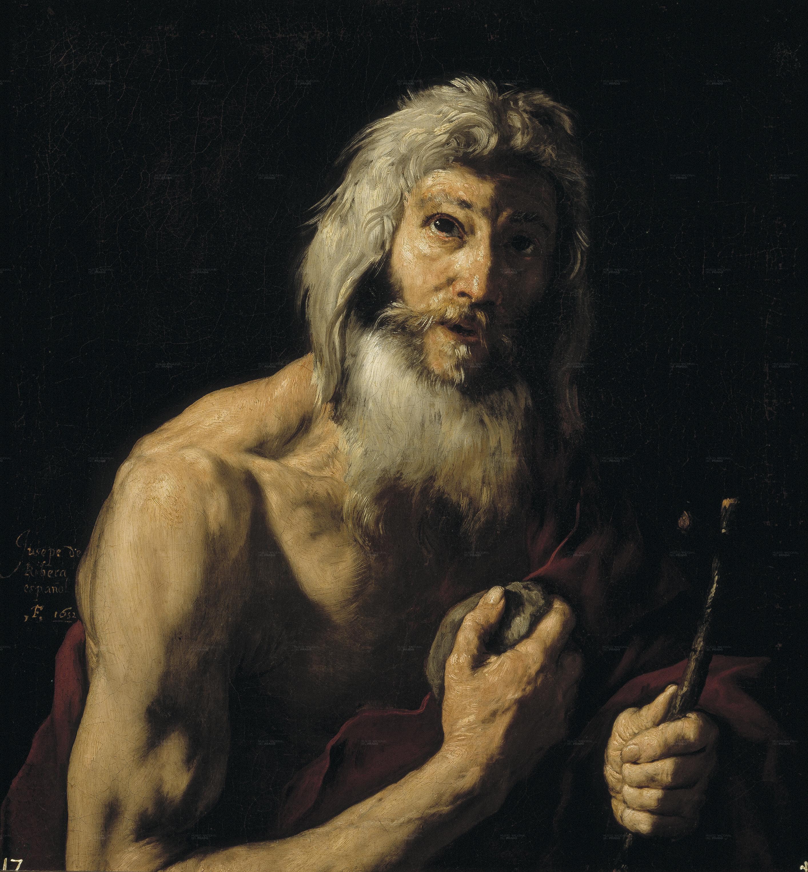 St. Jerome penitente, 1652 - Jusepe de Ribera - WikiArt.org