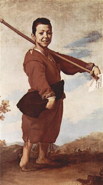 The Clubfooted boy, 1642 - Хосе де Рибера