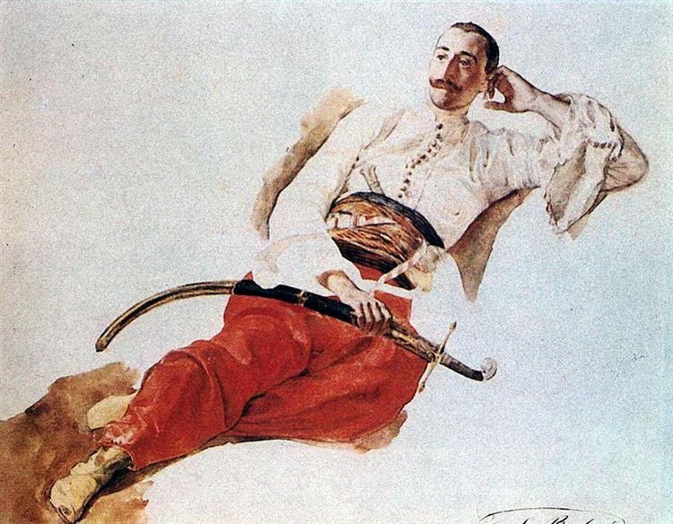 Портрет П. А. Чихачева, 1835 - Карл Брюллов
