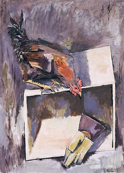 Cock and Glove, 1928 - Karl Knaths