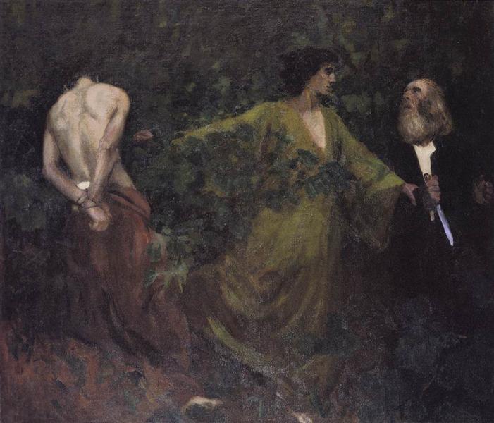 Abraham's Sacrifice, 1901 - Карой Ференци