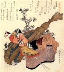 A hand puppet - Katsushika Hokusai