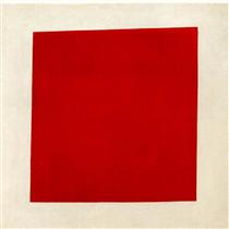 Rotes Quadrat - Kasimir Sewerinowitsch Malewitsch