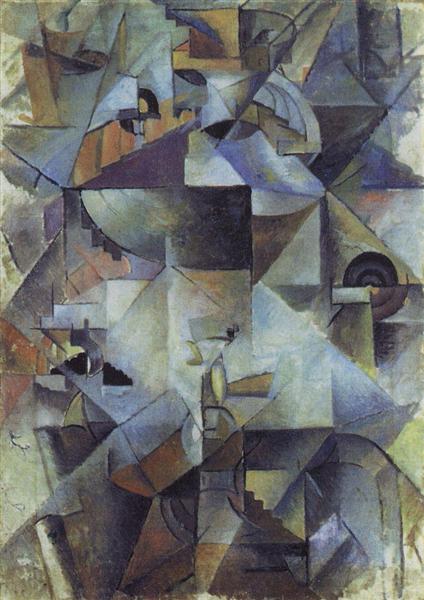 Samovar, 1913 - Kazimir Malevich