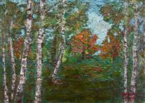 Birch Trees - Kimon Loghi
