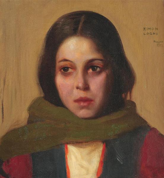 Girl from Tassos Island, 1906 - Kimon Loghi