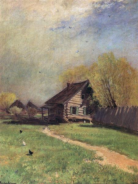 Ранняя весна, c.1870 - Константин Коровин