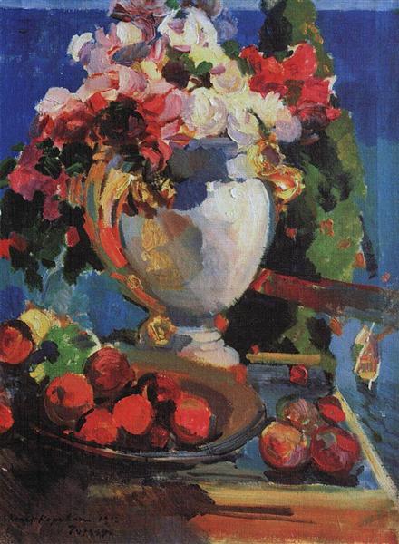 Flowers, 1916 - Konstantin Alexejewitsch Korowin