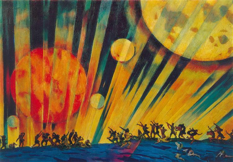 New Planet, 1921 - Konstantin Yuon - WikiArt.org