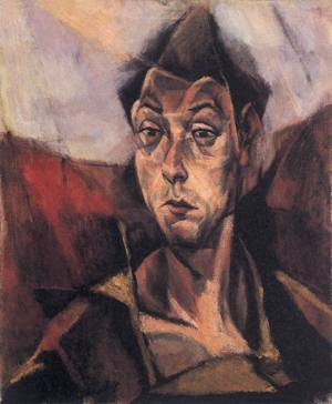 Self-Portrait, 1912 - Лайош Тихань
