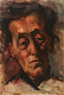 Self-Portrait - Lajos Tihanyi