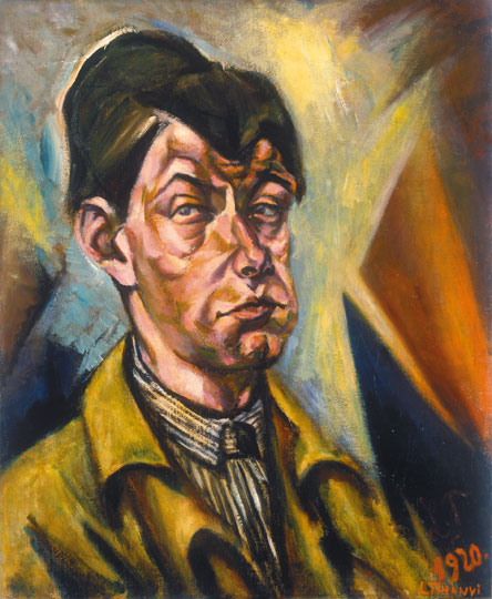 Self-portrait, 1920 - Lajos Tihanyi