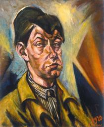 Self-portrait - Lajos Tihanyi