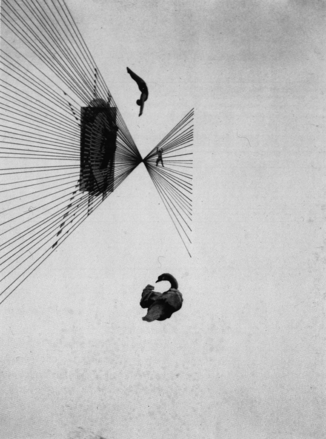 Leda and the Swan, 1925 - Laszlo Moholy-Nagy - WikiArt.org