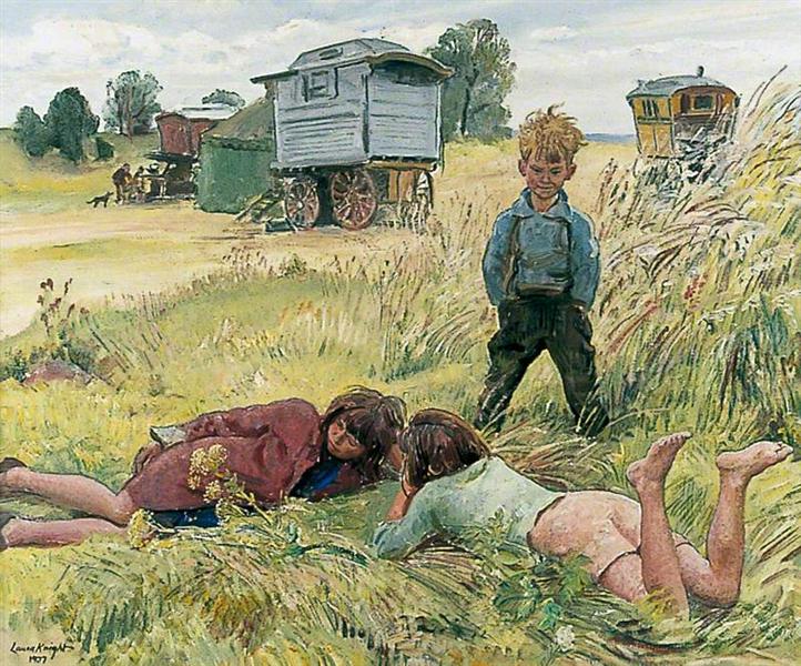 Young Gypsies, 1937 - Laura Knight
