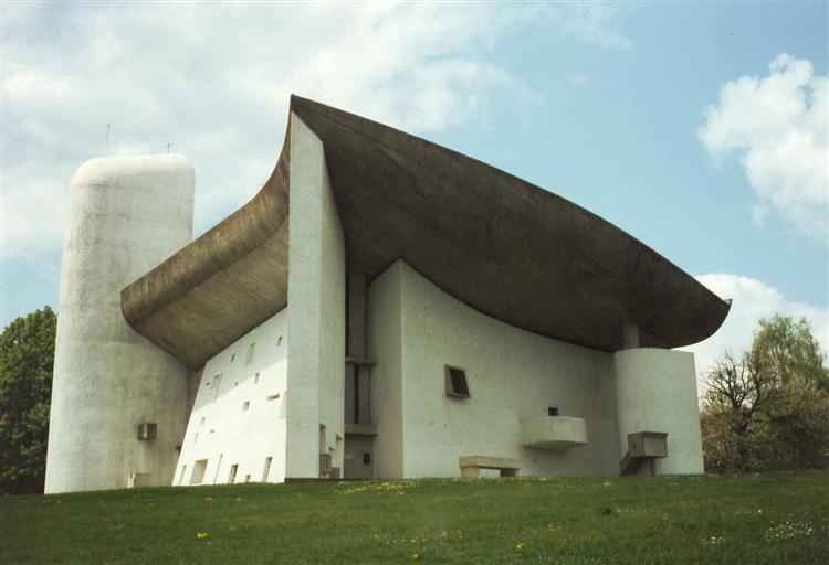 Chapel of Note-Dame-Du-Haut, 1950 - 1954 - Le Corbusier