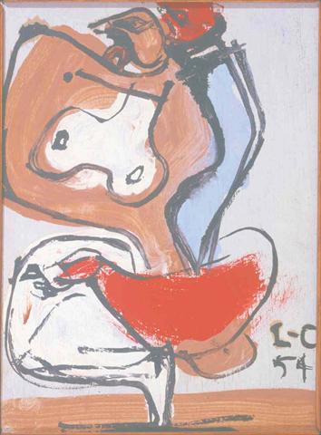 Femme, 1954 - Ле Корбюзьє