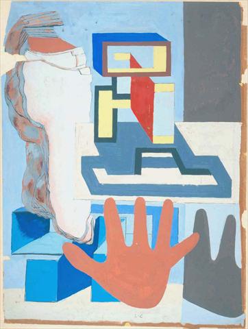 La main et la boite d'allumettes, 1932 - Le Corbusier
