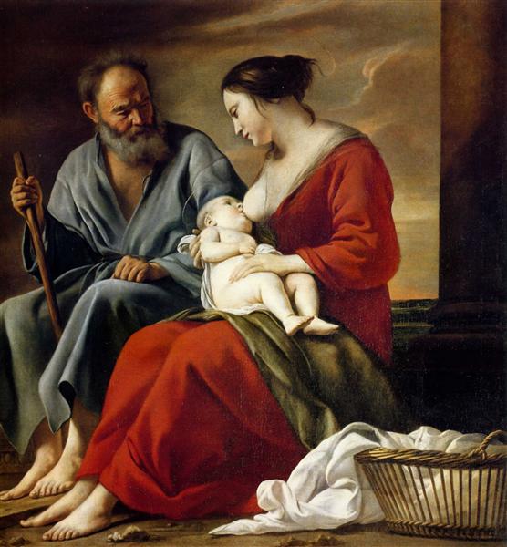 Rest of the Holy Family - Le Nain brothers
