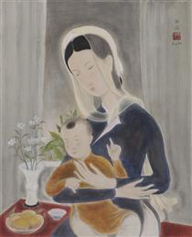 Mother and Child - Le Pho