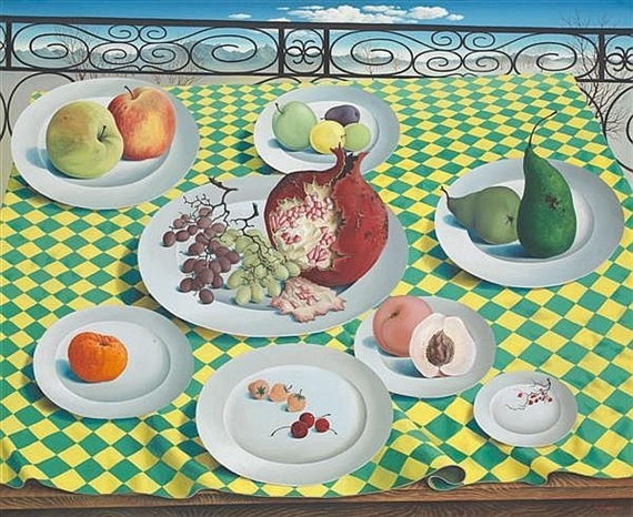 Déjeuner de fruits - Leon Arthur Tutundjian