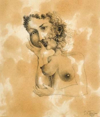 Femme aux deux visages, 1926 - Леон Артур Тутунджан