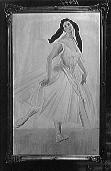 Portrait of Miss Paoloff, 1916 - Leon Bakst