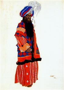 Samarkand Sultan - Léon Bakst