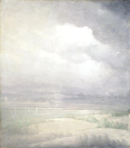 Silver Light Hudson River, 1911 - Леон Дабо