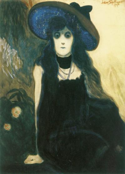 A Bebedora de Absinto, 1907 - Leon Spilliaert