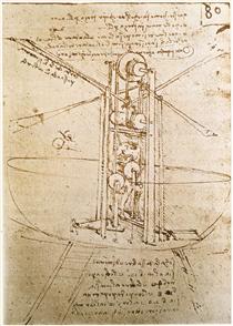 Flying machine - Léonard de Vinci
