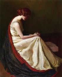 The Chrystal Gazer - Lilla Cabot Perry