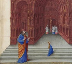 The Presentation of the Virgin - Hermanos Limbourg