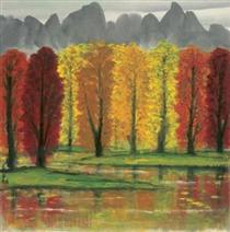 Maple Wood - Lin Fengmian