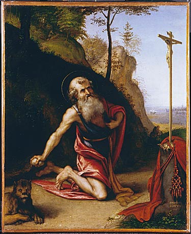 St. Jerome, 1515 - Лоренцо Лотто