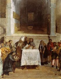 The Presentation of Christ in the Temple - Лоренцо Лотто