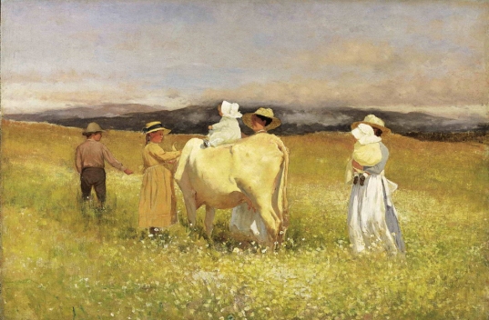 My Family at Somesville, 1888 - Луис Комфорт Тиффани