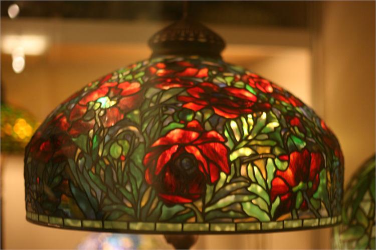 Red Oriental Poppy - Louis Comfort Tiffany