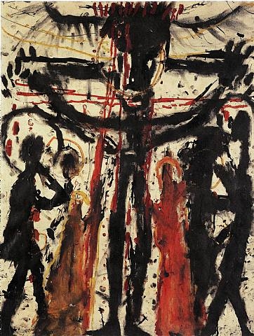 Crucifixion (Kreuzigung), 1942 - Луи Суттер