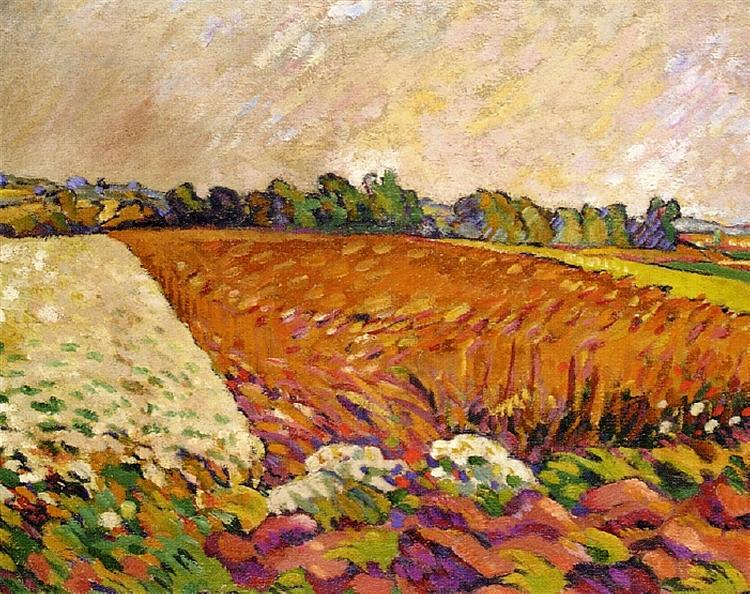 Field of Corn, 1917 - Луи Вальта