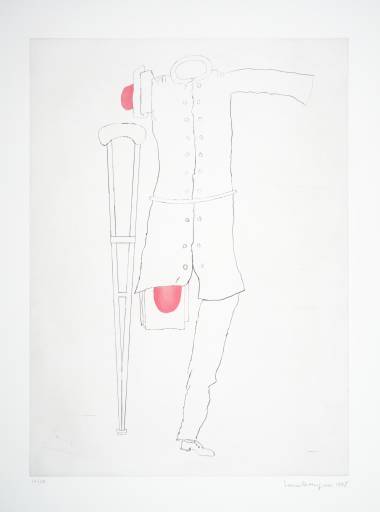 Amputee with Crutch, 1998 - Louise Bourgeois