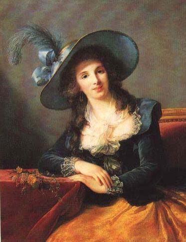 Portrait of Antoinette Elisabeth Marie d'Aguesseau, countess of Ségur, 1785 - 伊莉莎白·維傑·勒布倫